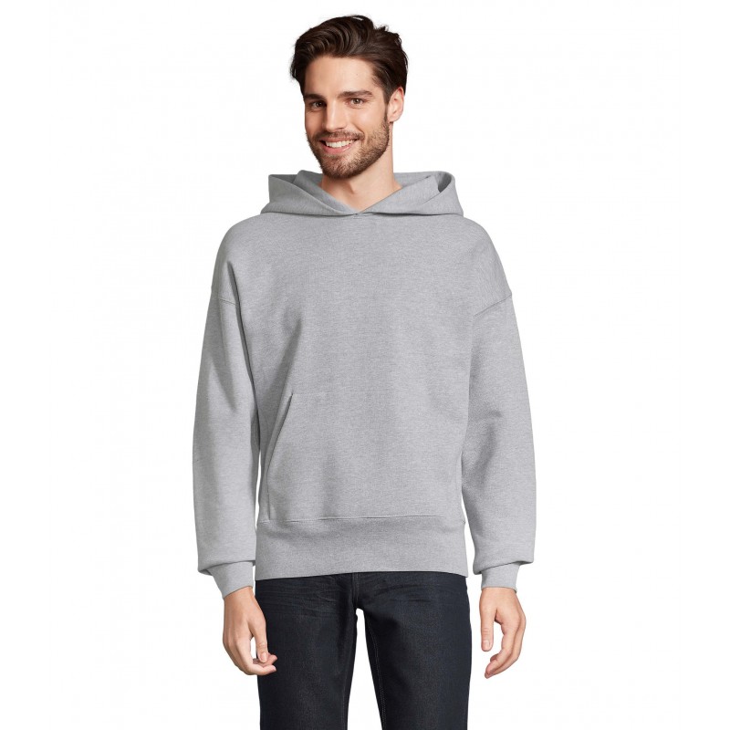 Sol's - Sweat-shirt unisexe à capuche ORIGIN - Gris Chiné