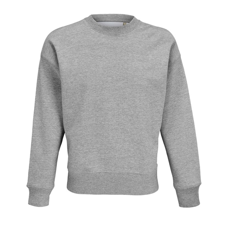 Sol's - Sweat-shirt unisexe col rond AUTHENTIC - Gris Chiné