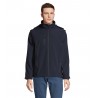 Sol's - Softshell capuche et manches amovibles FALCON 3IN1 - Bleu Abysse