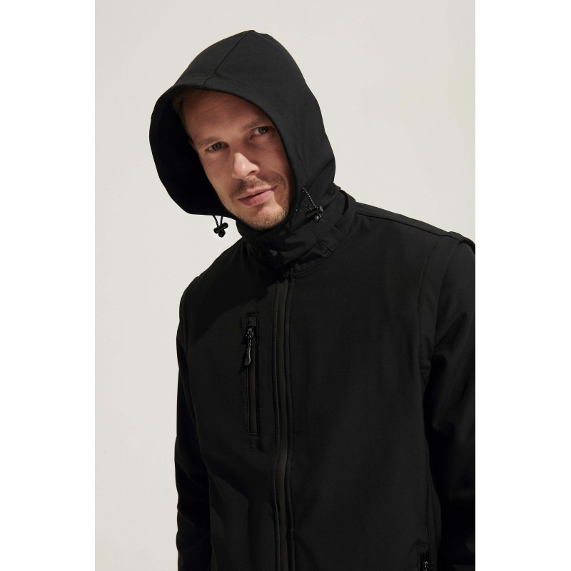 Sol's - Softshell capuche et manches amovibles FALCON 3IN1