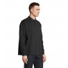 Sol's - Sweat-shirt unisexe col polo HERITAGE - Noir