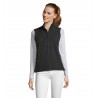 Sol's - Softshell femme sans manches RALLYE WOMEN - Noir