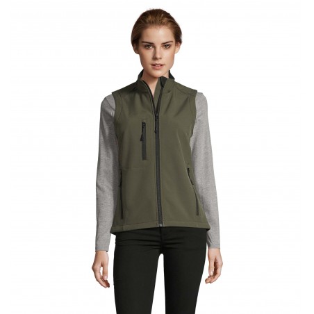Sol's - Softshell femme sans manches RALLYE WOMEN - Army