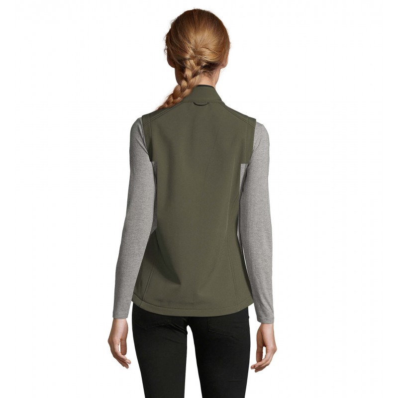 Sol's - Softshell femme sans manches RALLYE WOMEN - Army