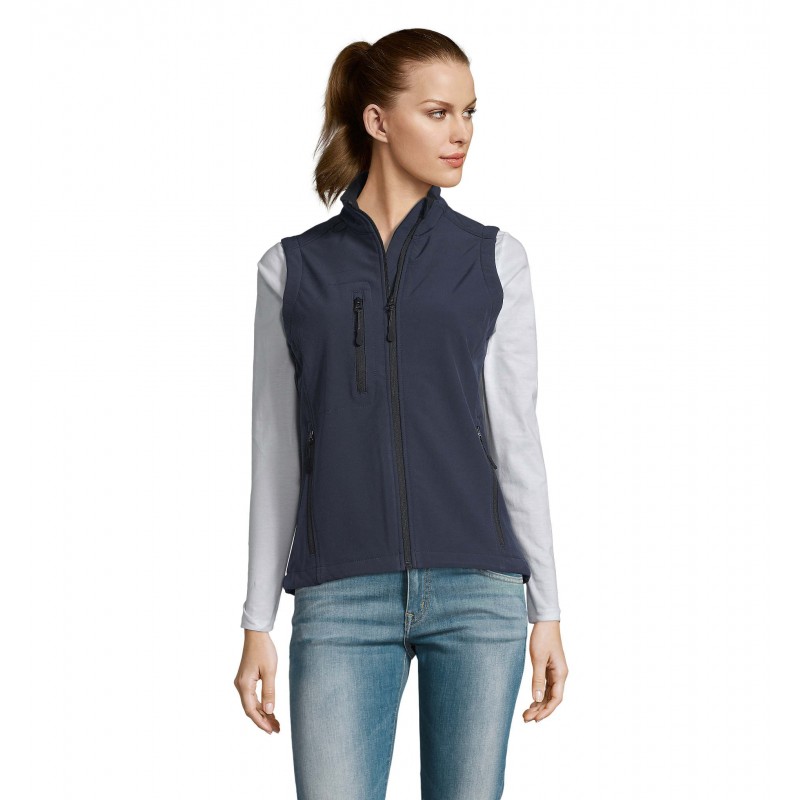 Sol's - Softshell femme sans manches RALLYE WOMEN - French Marine