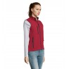 Sol's - Softshell femme sans manches RALLYE WOMEN - Rouge Piment