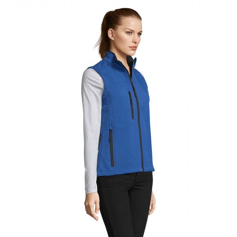 Sol's - Softshell femme sans manches RALLYE WOMEN - Royal