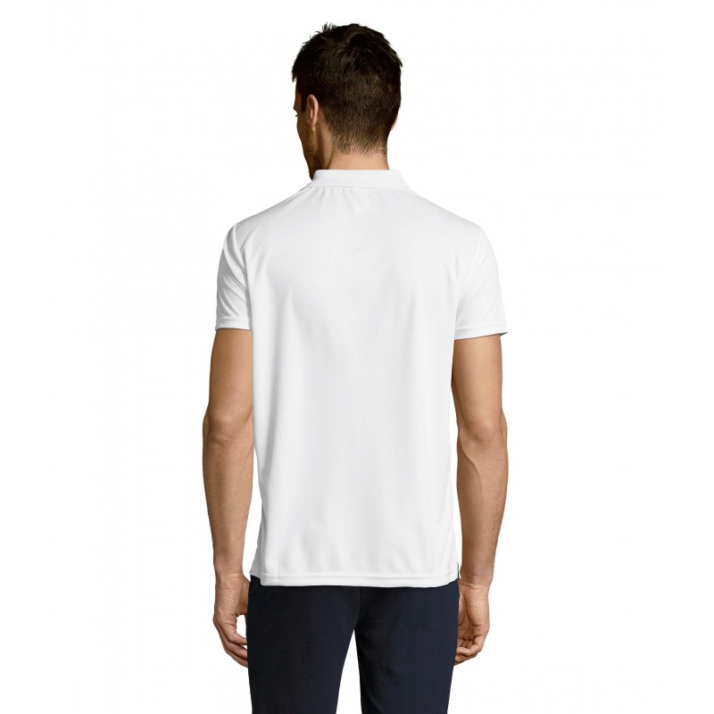 Sol's - Polo sport homme PERFORMER MEN - Blanc
