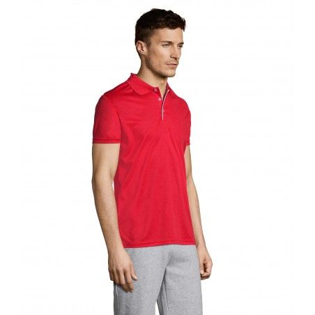 Sol's - Polo sport homme PERFORMER MEN - Rouge
