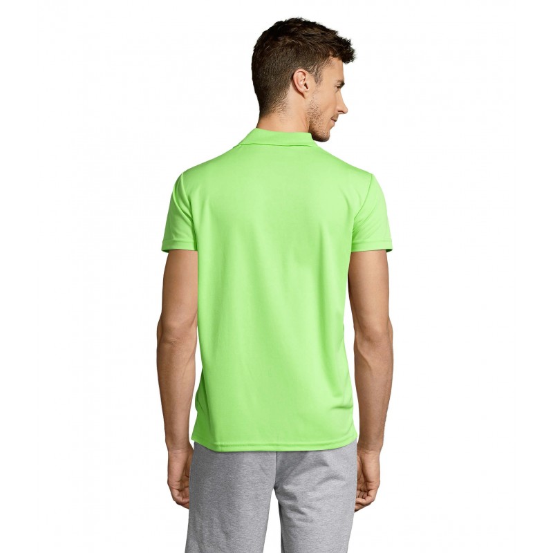 Sol's - Polo sport homme PERFORMER MEN - Vert Pomme