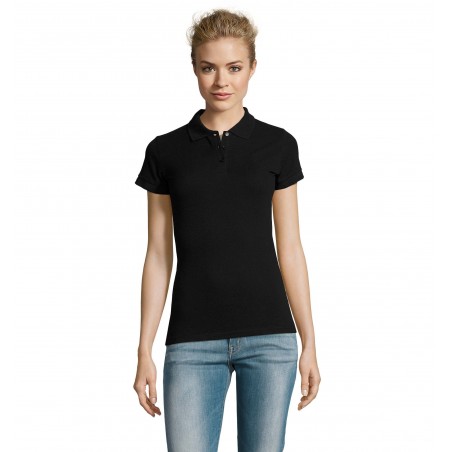 Sol's - Polo femme PERFECT WOMEN - Noir