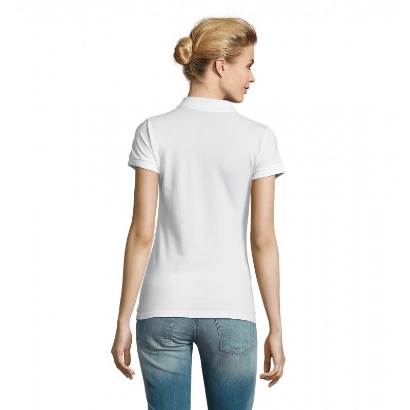 Sol's - Polo femme PERFECT WOMEN - Blanc