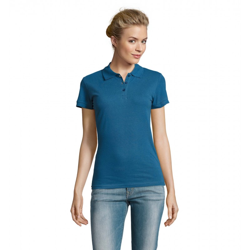 Sol's - Polo femme PERFECT WOMEN - Bleu Ardoise