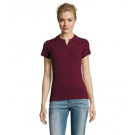 Sol's - Polo femme PERFECT WOMEN - Bordeaux
