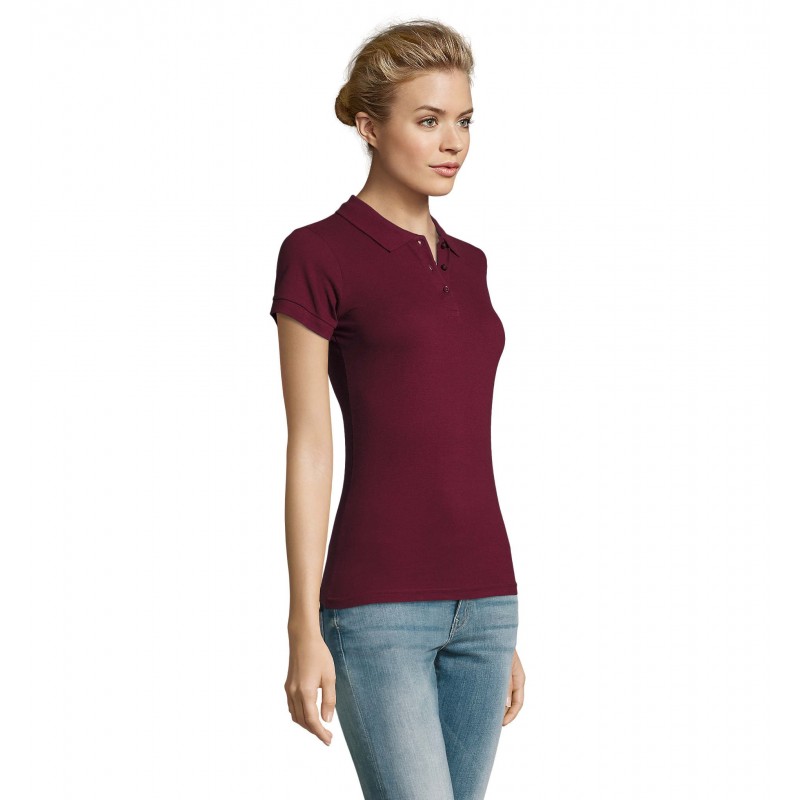 Sol's - Polo femme PERFECT WOMEN - Bordeaux