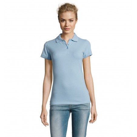 Sol's - Polo femme PERFECT WOMEN - Ciel