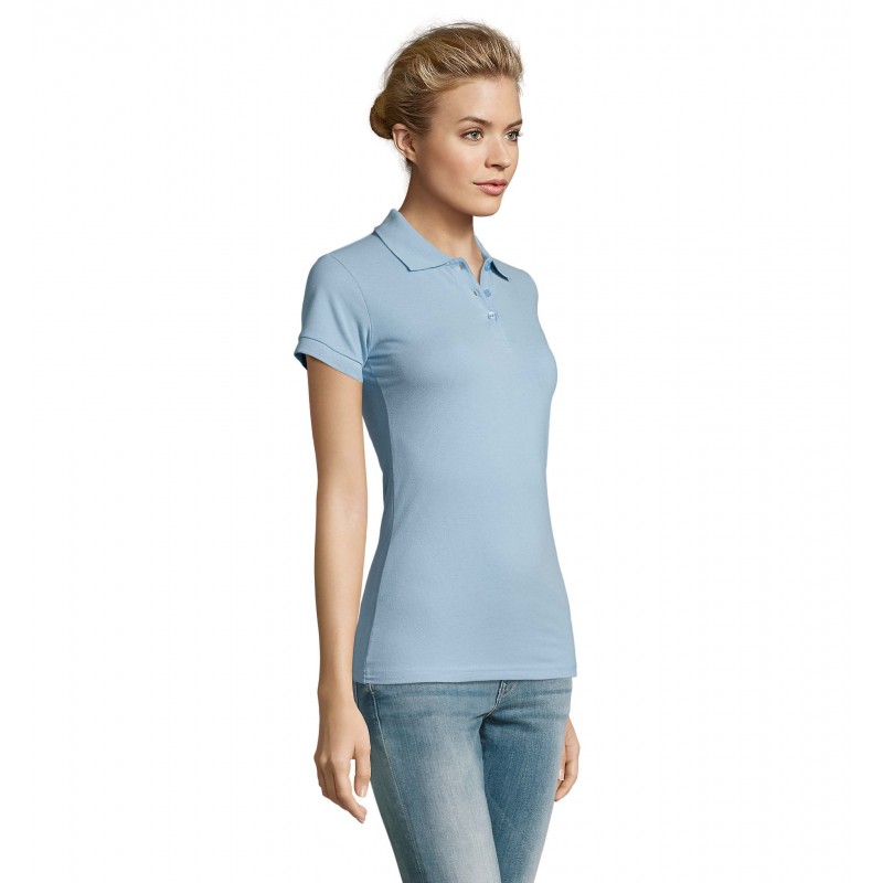 Sol's - Polo femme PERFECT WOMEN - Ciel