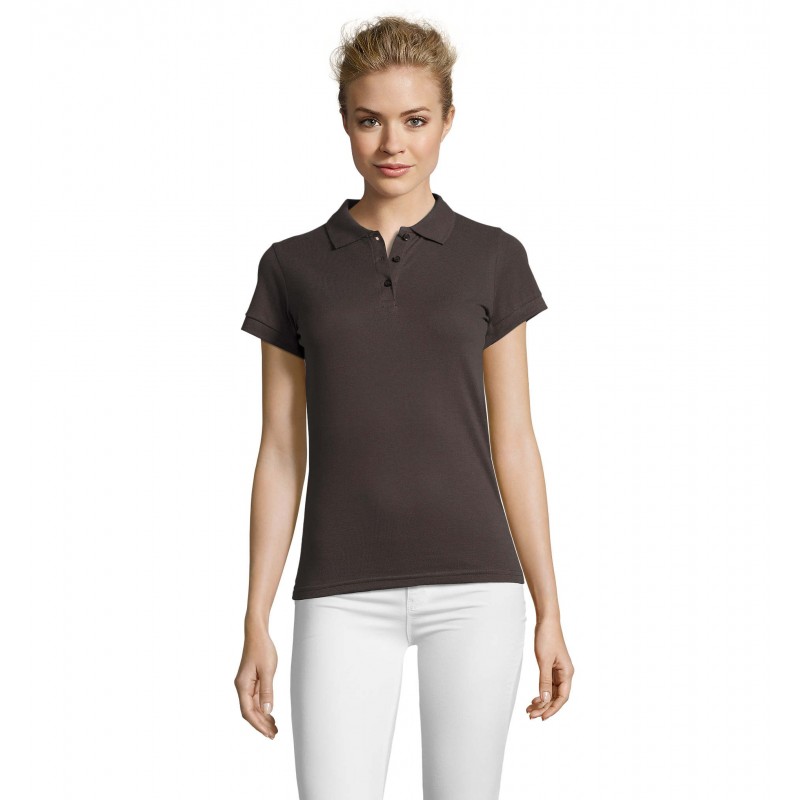 Sol's - Polo femme PERFECT WOMEN - Gris Foncé