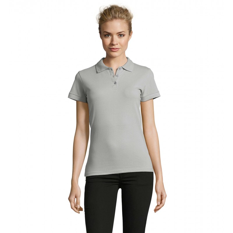Sol's - Polo femme PERFECT WOMEN - Gris Pur