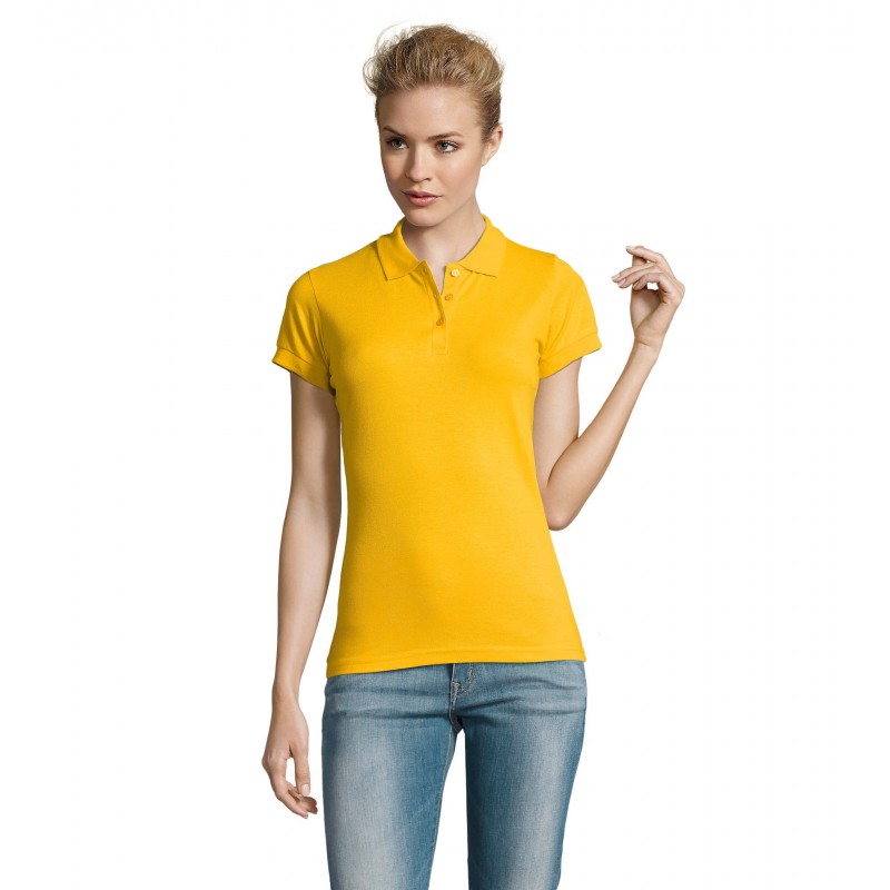 Sol's - Polo femme PERFECT WOMEN - Jaune