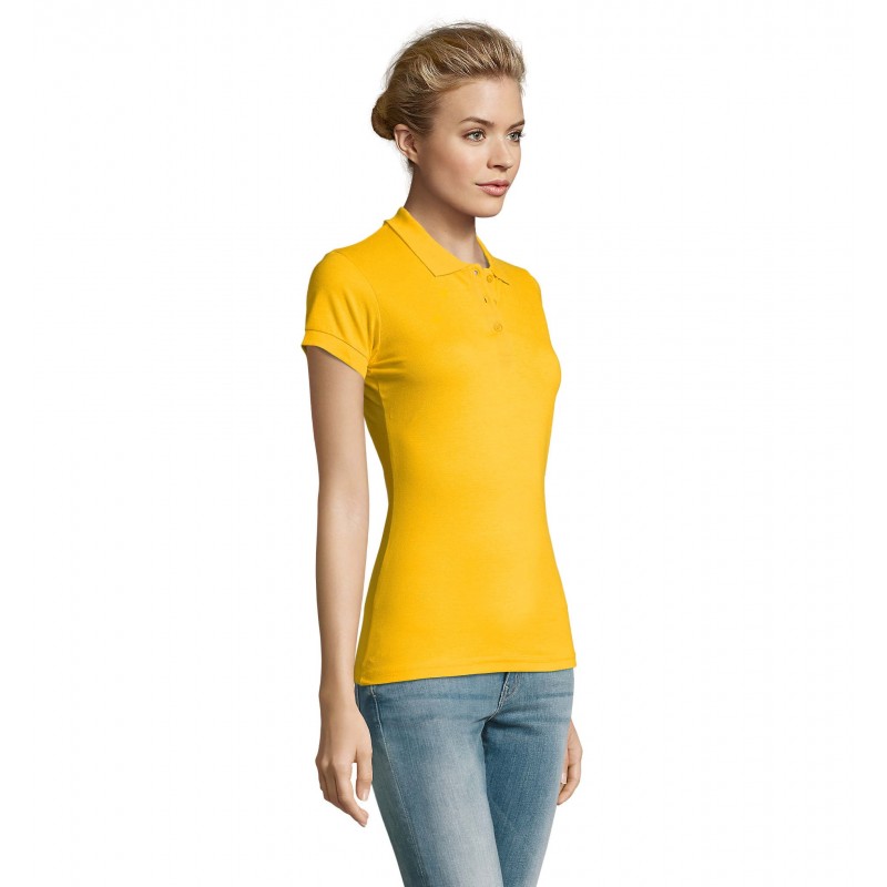 Sol's - Polo femme PERFECT WOMEN - Jaune