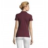 Sol's - Polo femme PERFECT WOMEN - Oxblood Chiné