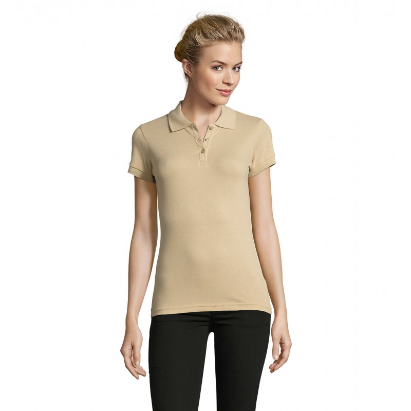 Sol's - Polo femme PERFECT WOMEN - Sable