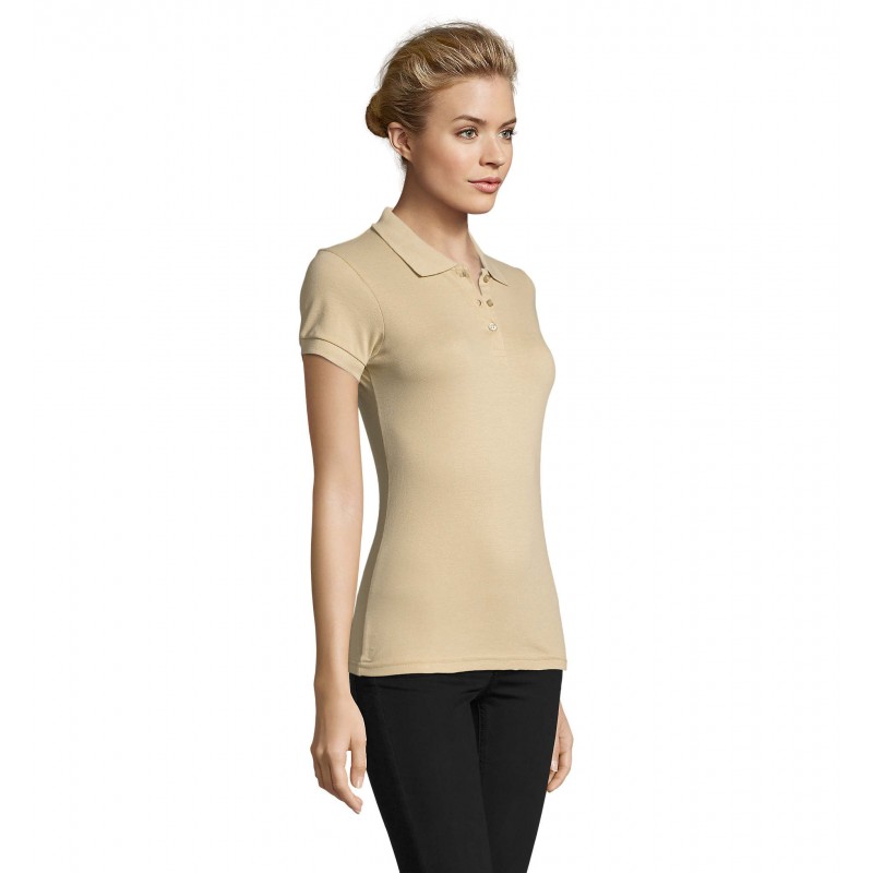 Sol's - Polo femme PERFECT WOMEN - Sable