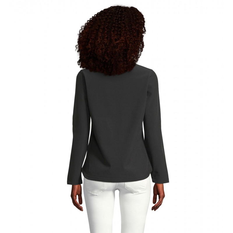 Sol's - Veste femme zippée softshell RACE WOMEN - Noir