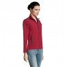 Sol's - Veste femme zippée softshell RACE WOMEN - Rouge Piment