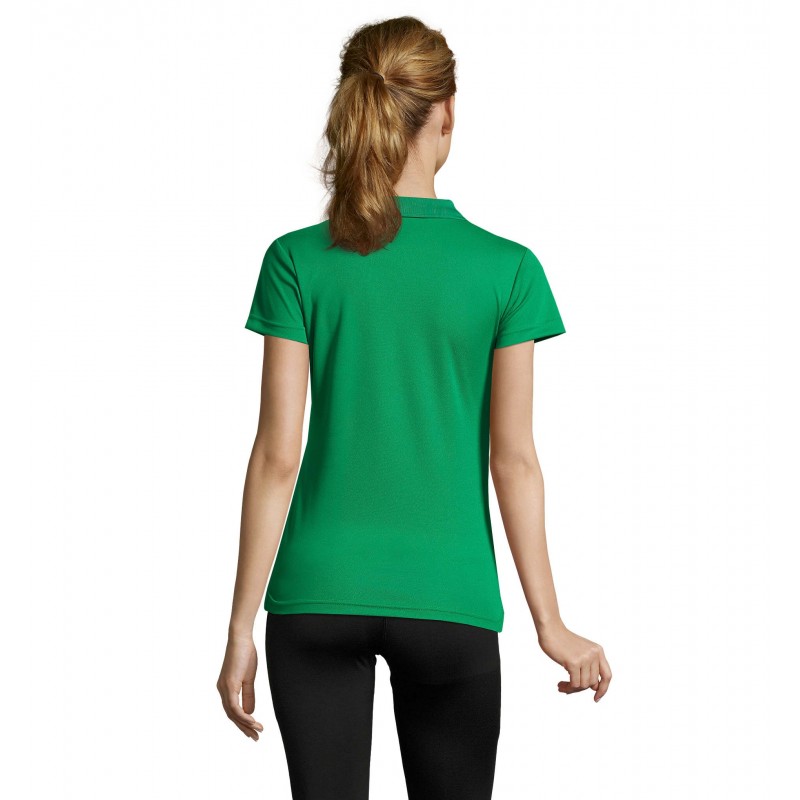 Sol's - Polo sport femme PERFORMER WOMEN - Vert Prairie