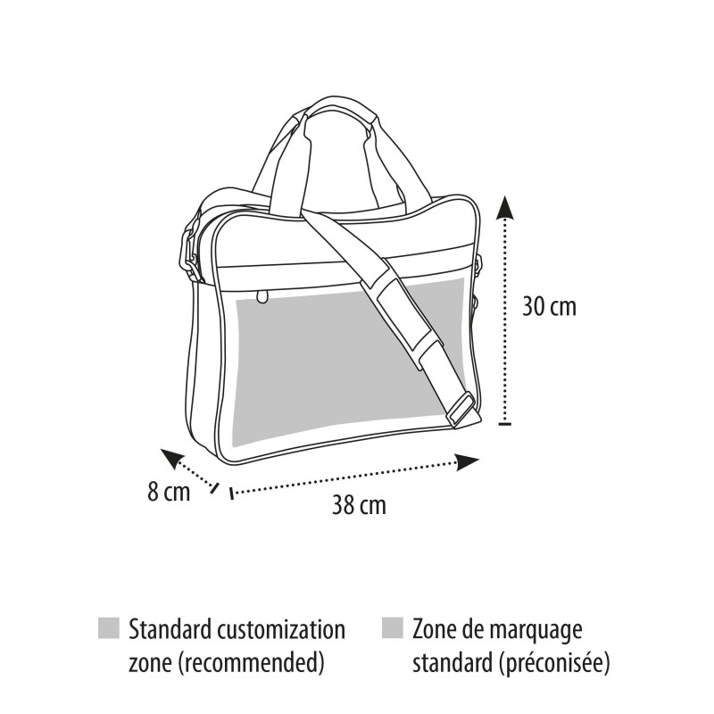 Sol's - Porte documents en polyester 600d CORPORATE