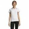 Sol's - Polo femme PRACTICE WOMEN - Blanc