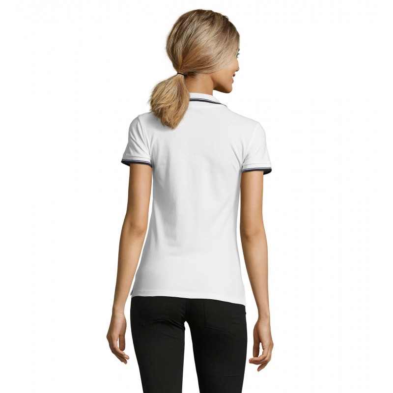 Sol's - Polo femme PRACTICE WOMEN - Blanc