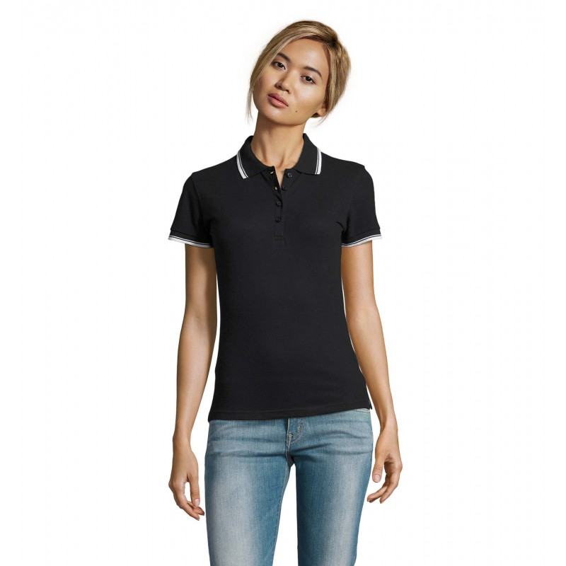 Sol's - Polo femme PRACTICE WOMEN - Marine
