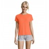 Sol's - Tee-shirt femme manches raglan SPORTY WOMEN - Neon Orange