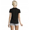 Sol's - Tee-shirt femme manches raglan SPORTY WOMEN - Noir