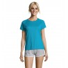 Sol's - Tee-shirt femme manches raglan SPORTY WOMEN - Aqua