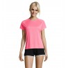 Sol's - Tee-shirt femme manches raglan SPORTY WOMEN - Rose Fluo