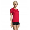 Sol's - Tee-shirt femme manches raglan SPORTY WOMEN - Rouge