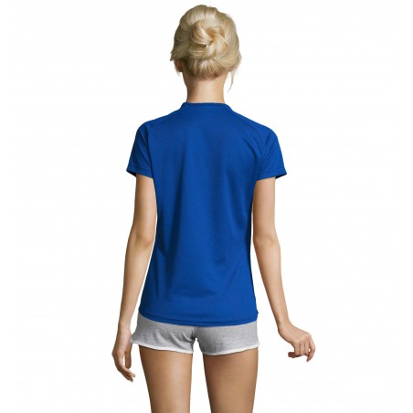 Sol's - Tee-shirt femme manches raglan SPORTY WOMEN - Royal