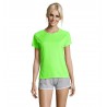 Sol's - Tee-shirt femme manches raglan SPORTY WOMEN - Vert Fluo