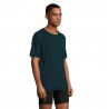 Sol's - Tee-shirt manches raglan SPORTY - Bleu Pétrole
