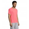 Sol's - Tee-shirt manches raglan SPORTY - Corail Fluo