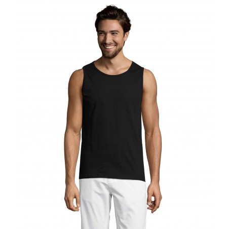 Sol's - Débardeur homme JUSTIN - Noir Profond