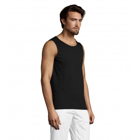 Sol's - Débardeur homme JUSTIN - Noir Profond