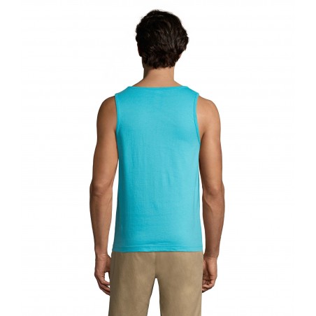 Sol's - Débardeur homme JUSTIN - Bleu Atoll