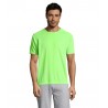 Sol's - Tee-shirt manches raglan SPORTY - Vert Fluo