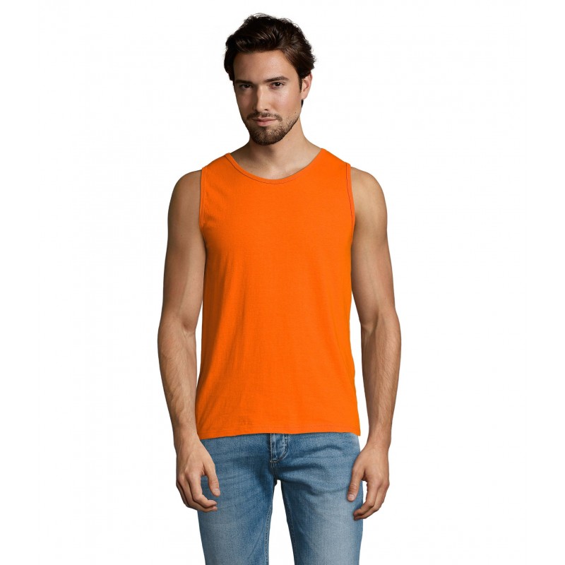 Sol's - Débardeur homme JUSTIN - Orange