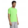 Sol's - Tee-shirt manches raglan SPORTY - Vert Fluo
